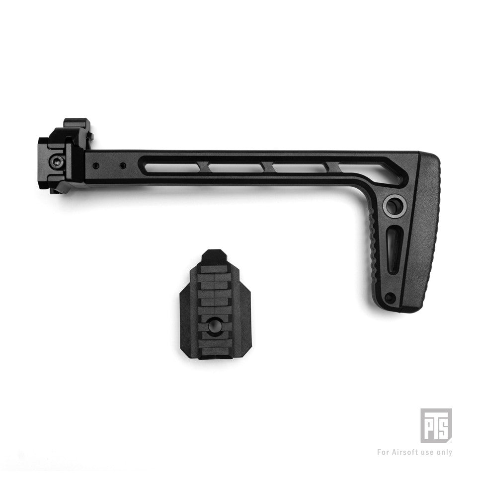 PTS EP Rail Folding Stock + E9-1913 Rail Stock Adaptor – CZ Scorpion EVO