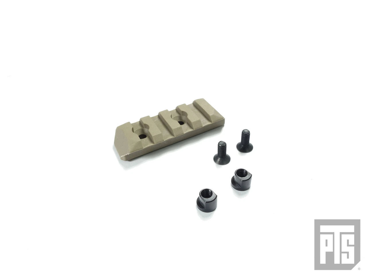 PTS Enhanced Rail Section (Keymod) 4 Slots FDE