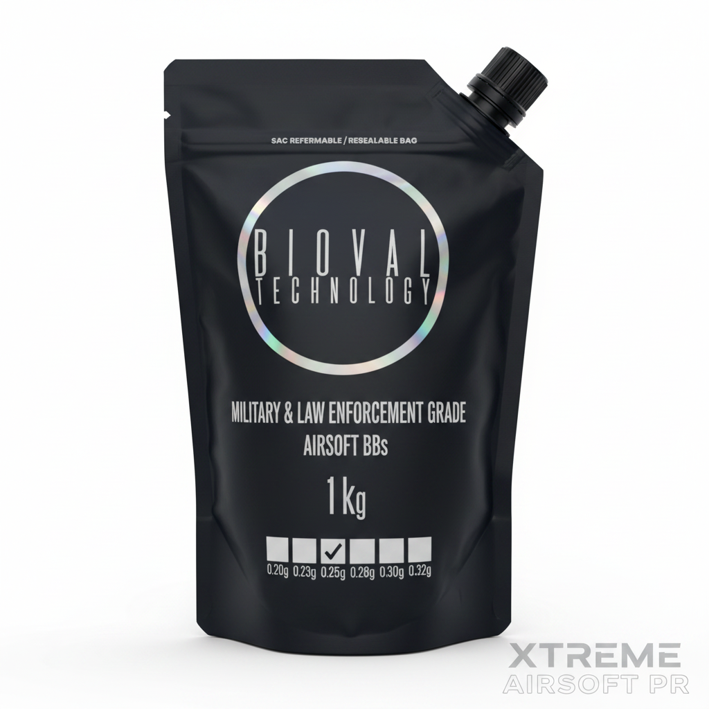 Bioval Technology 1kg BBs 0.25g - Xtreme Airsoft PR