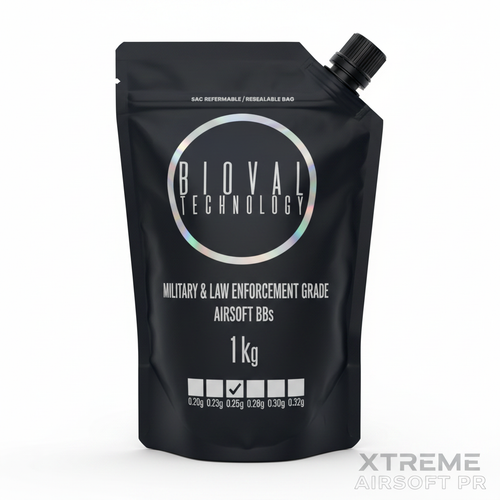 Bioval Technology 1kg BBs 0.25g - Xtreme Airsoft PR