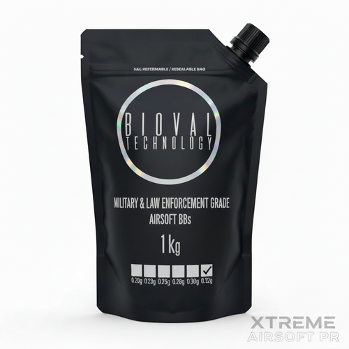 Bioval Technology 1kg BBs 0.32g - Xtreme Airsoft PR