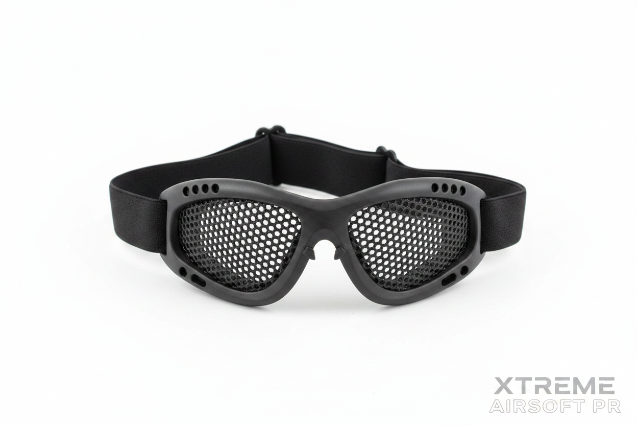 Xtre Tactical Mesh Airsoft Goggles Night Vision Compatible - Xtreme Airsoft PR