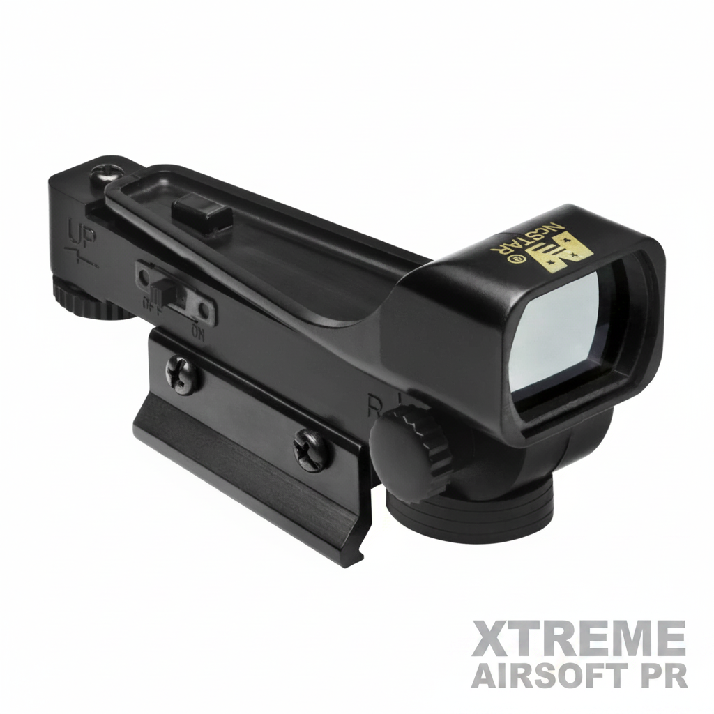 NcStar Compact Red Dot Sight – Picatinny Rail Mount - Xtreme Airsoft PR