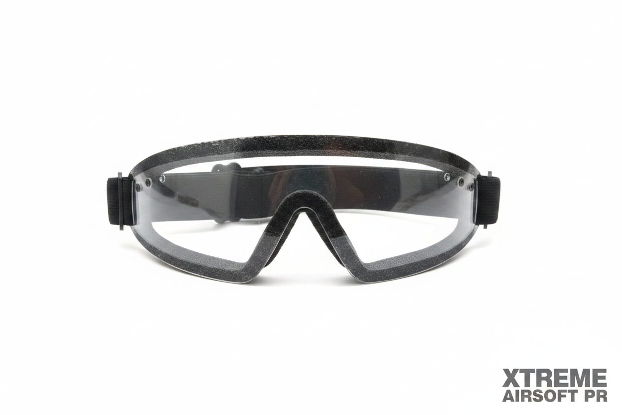 X Power Anti-Fog Airsoft Goggles Clear Lens - Xtreme Airsoft PR