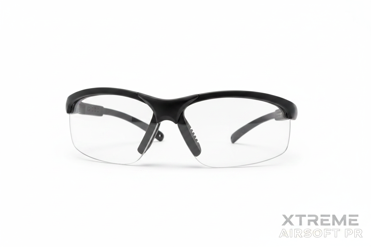 Xtre Tactical Clear Lens Shooting Glasses - Xtreme Airsoft PR
