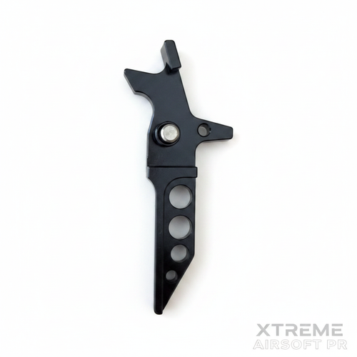 Castellan CNC Aluminum Trigger V2 Gearbox Black - Xtreme Airsoft PR
